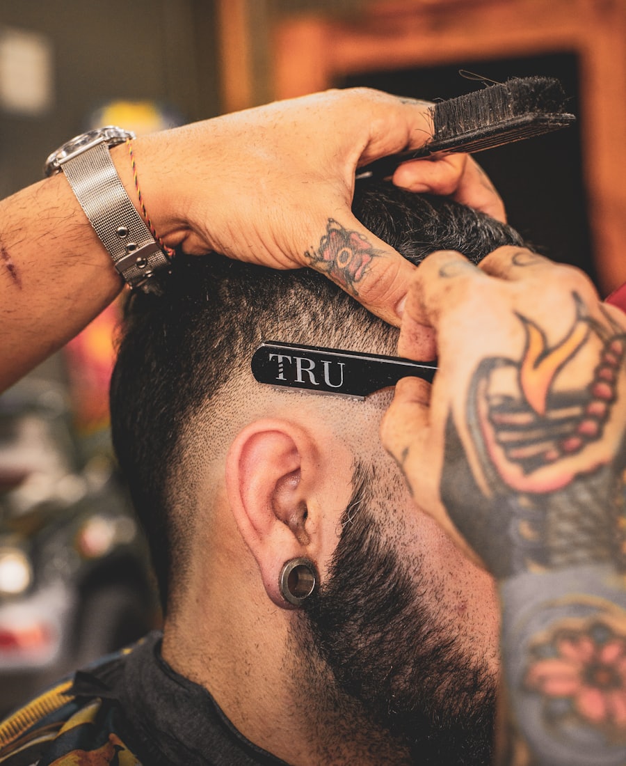Fade con navaja