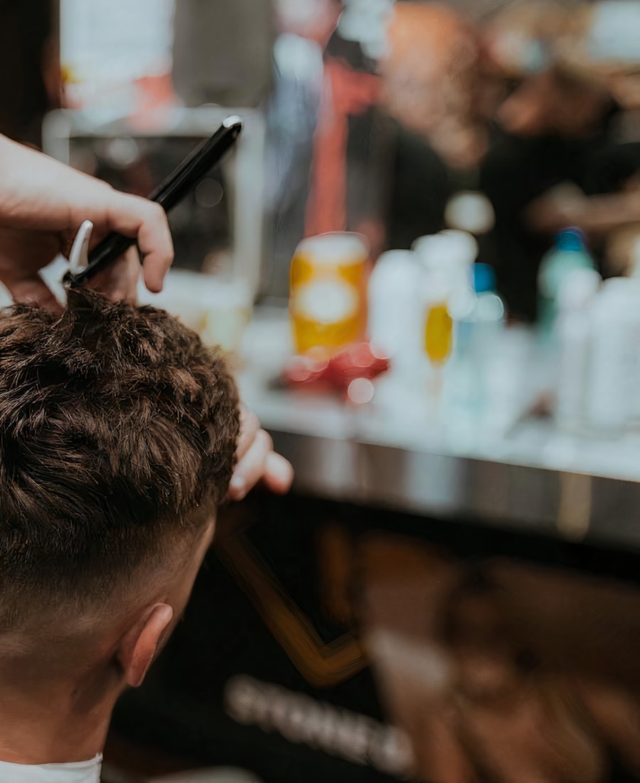 Corte degradado a tijera
